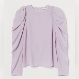 H&M puff sleeve blouse